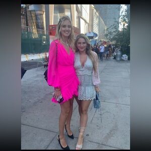 Hemant and Nandita pastel mini dress